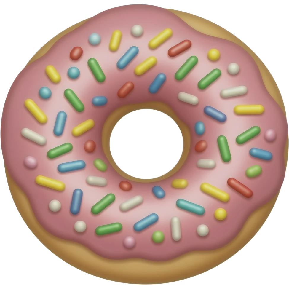 Boston cream donut emoji