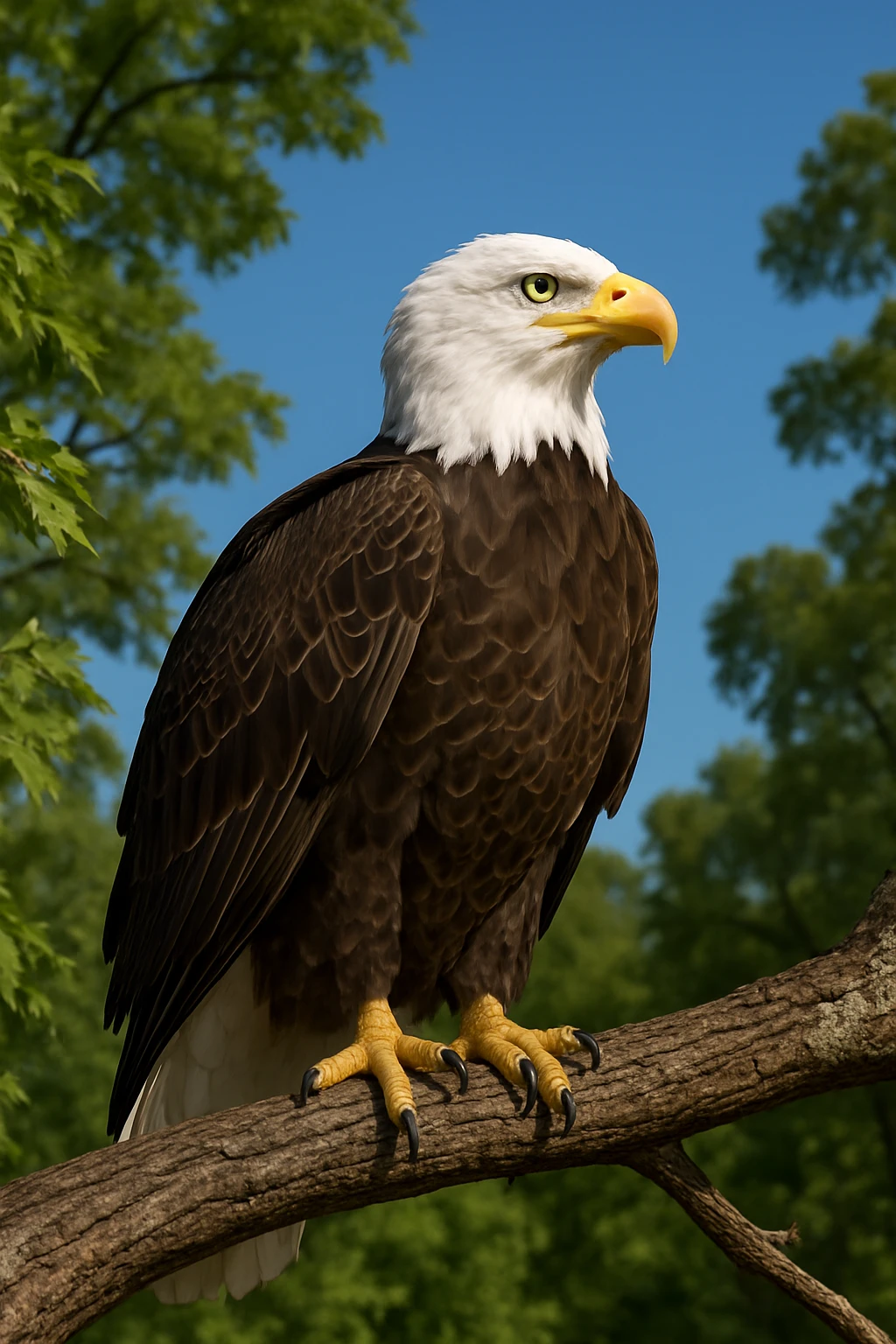 Bald eagle emoji