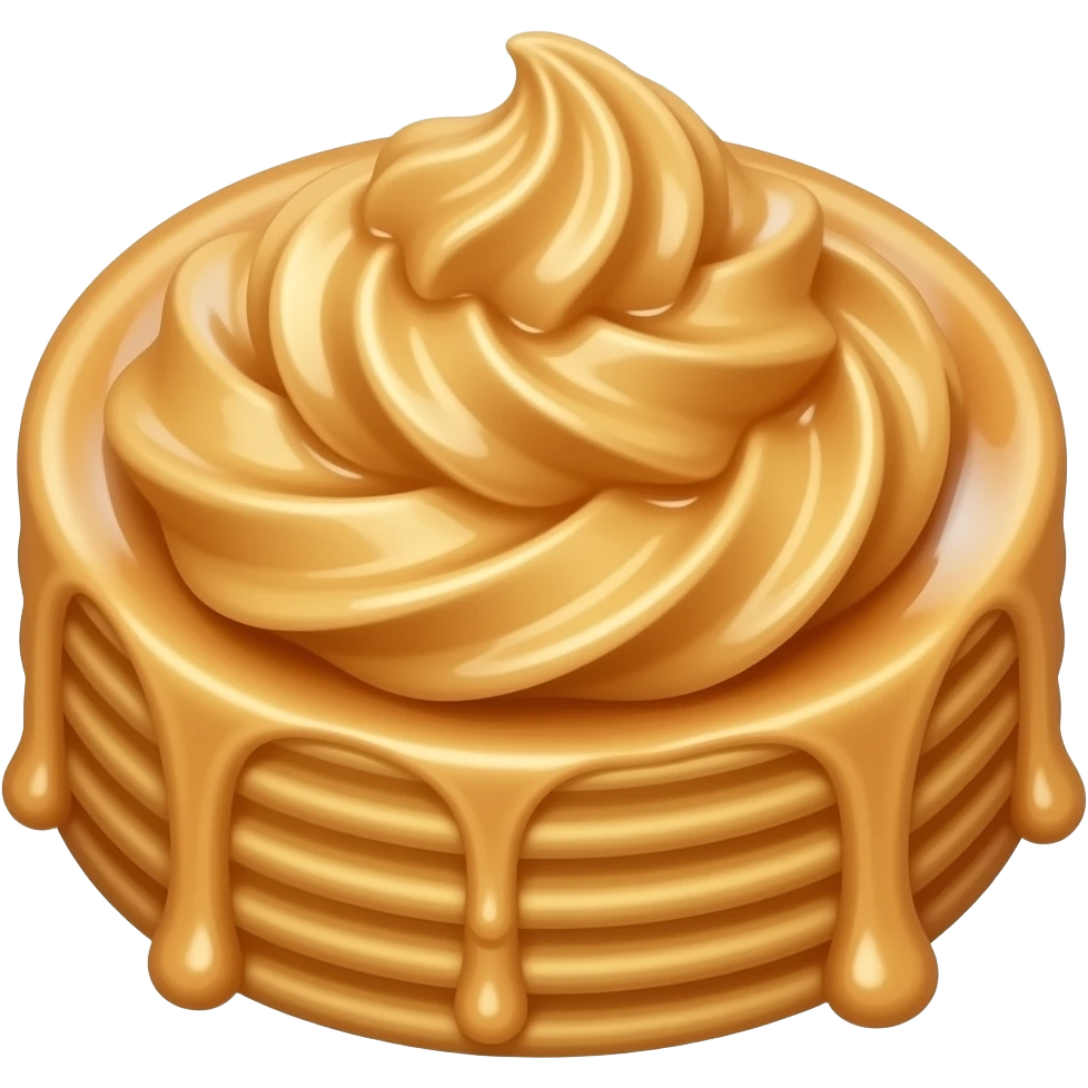 Toffee Caramel Crepe emoji
