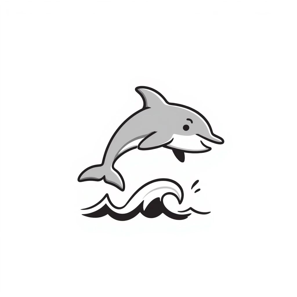 Dolphin emoji