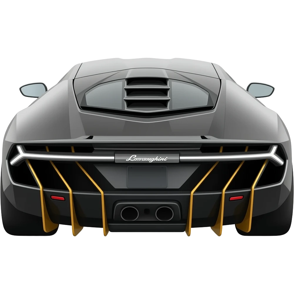 Lamborghini Centeraio Back emoji