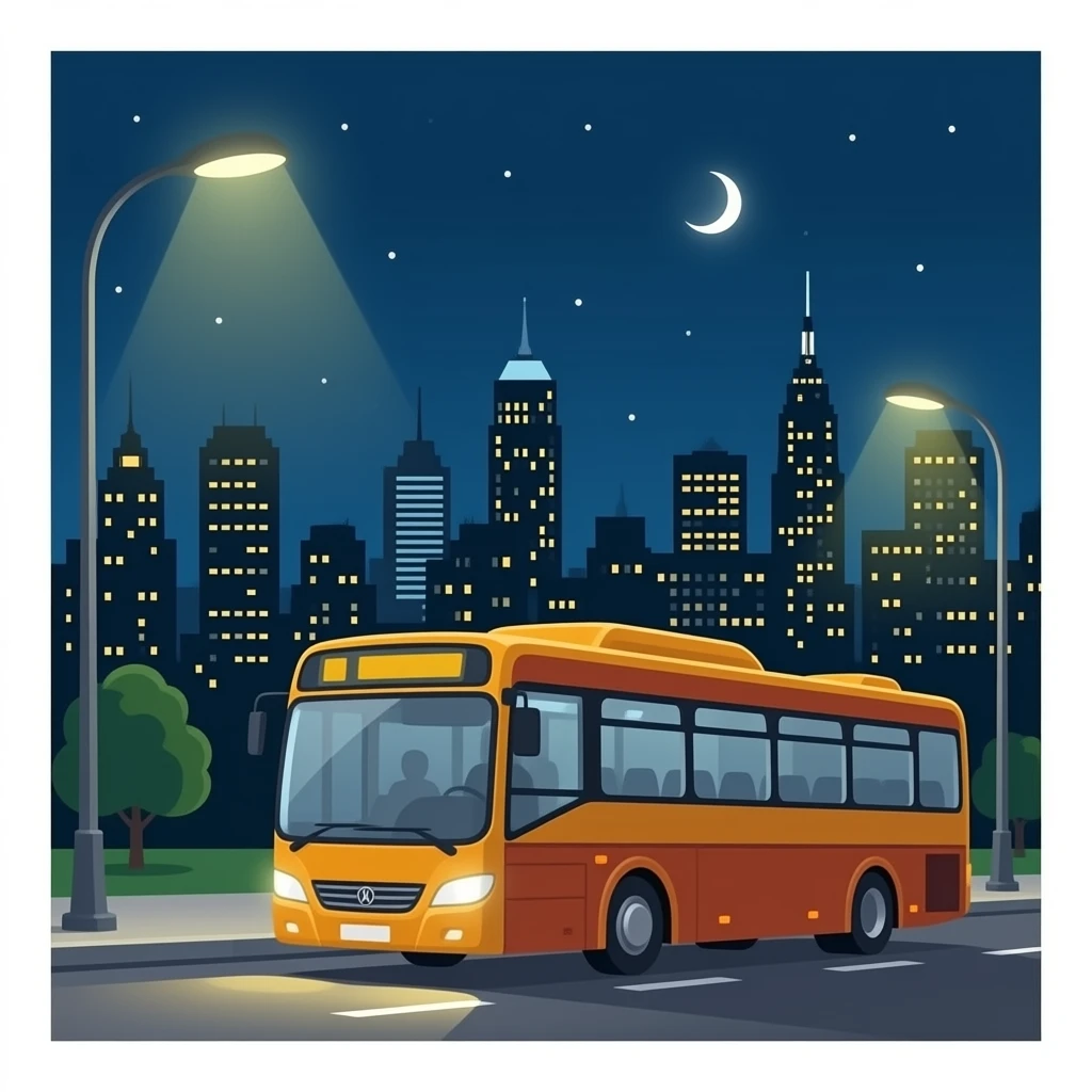 night bus emoji