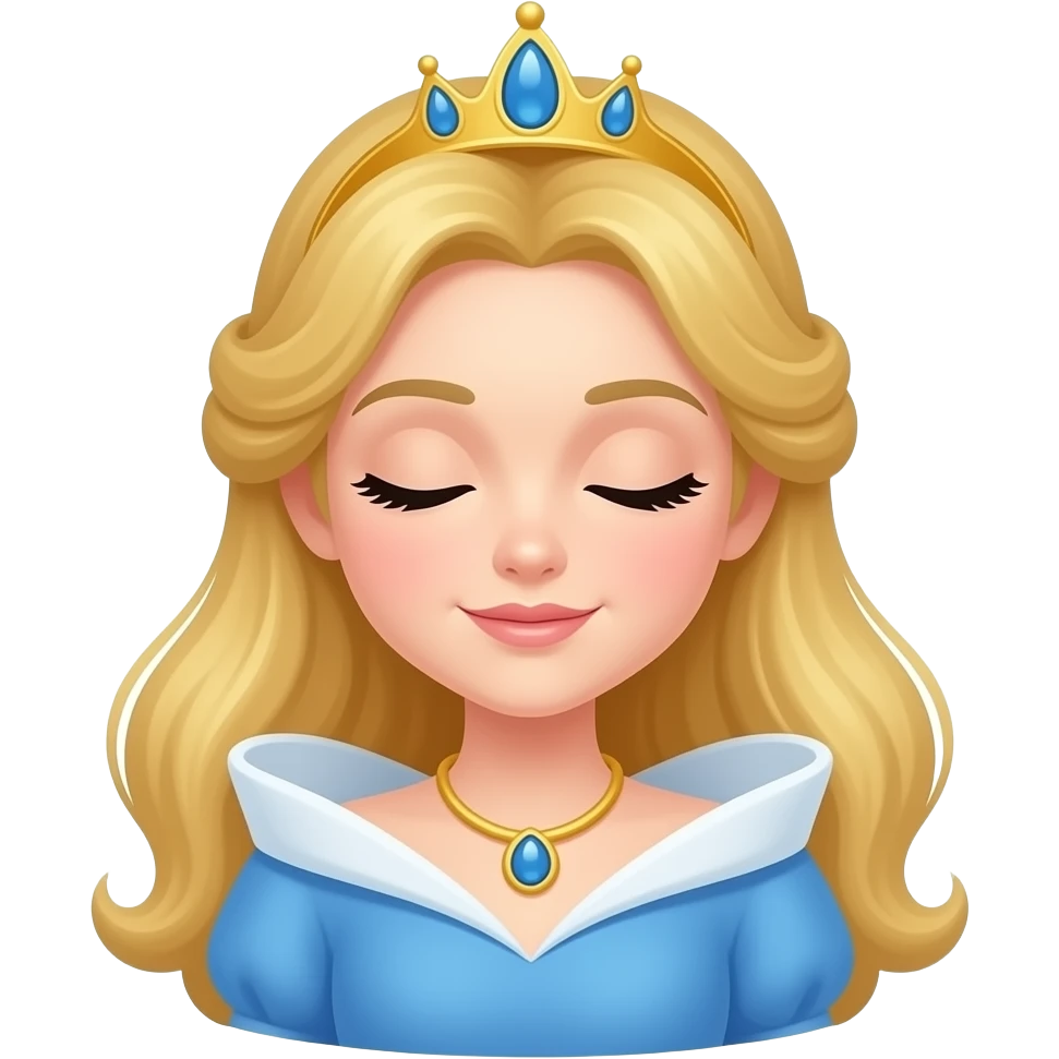 Sleeping beauty emoji