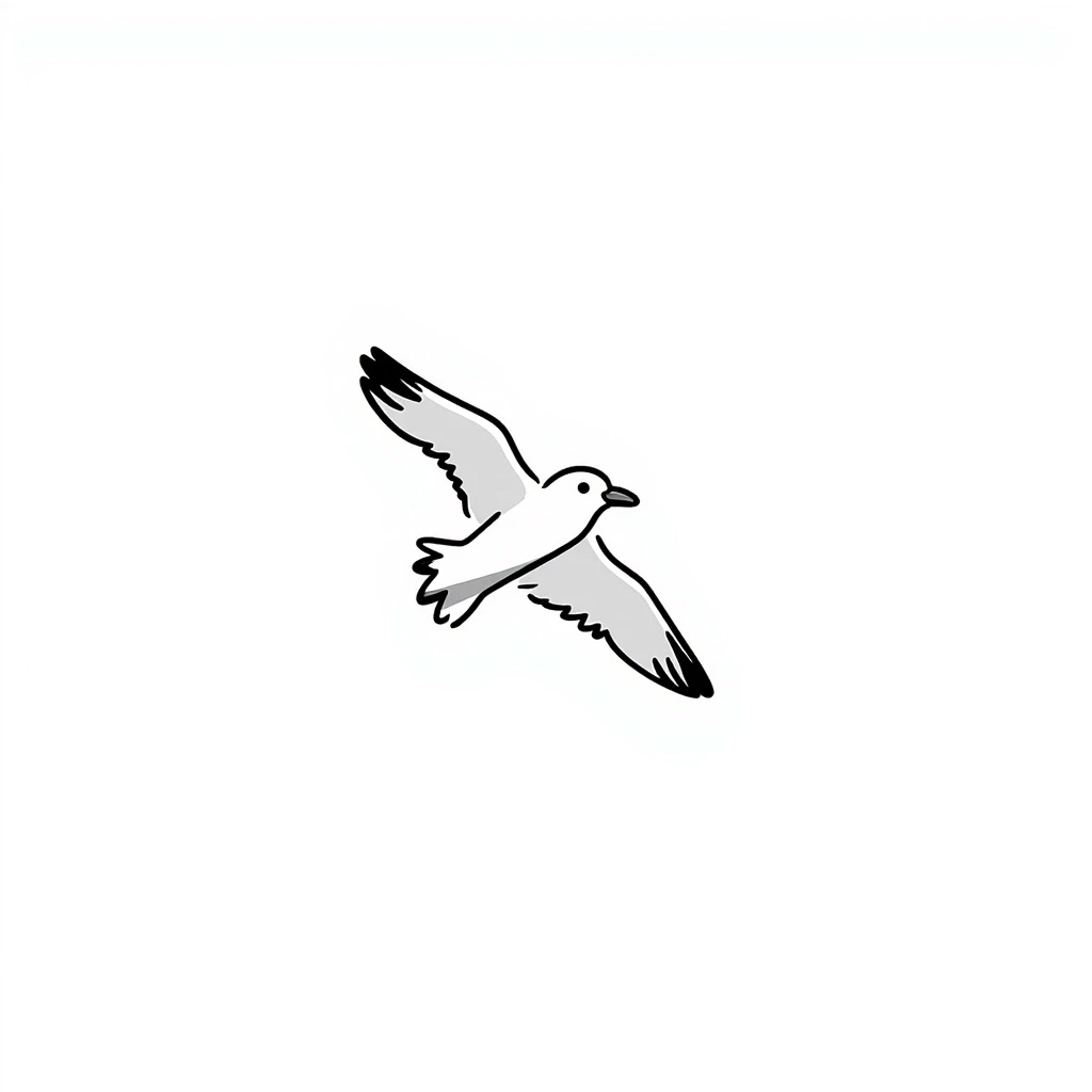 Seagull emoji