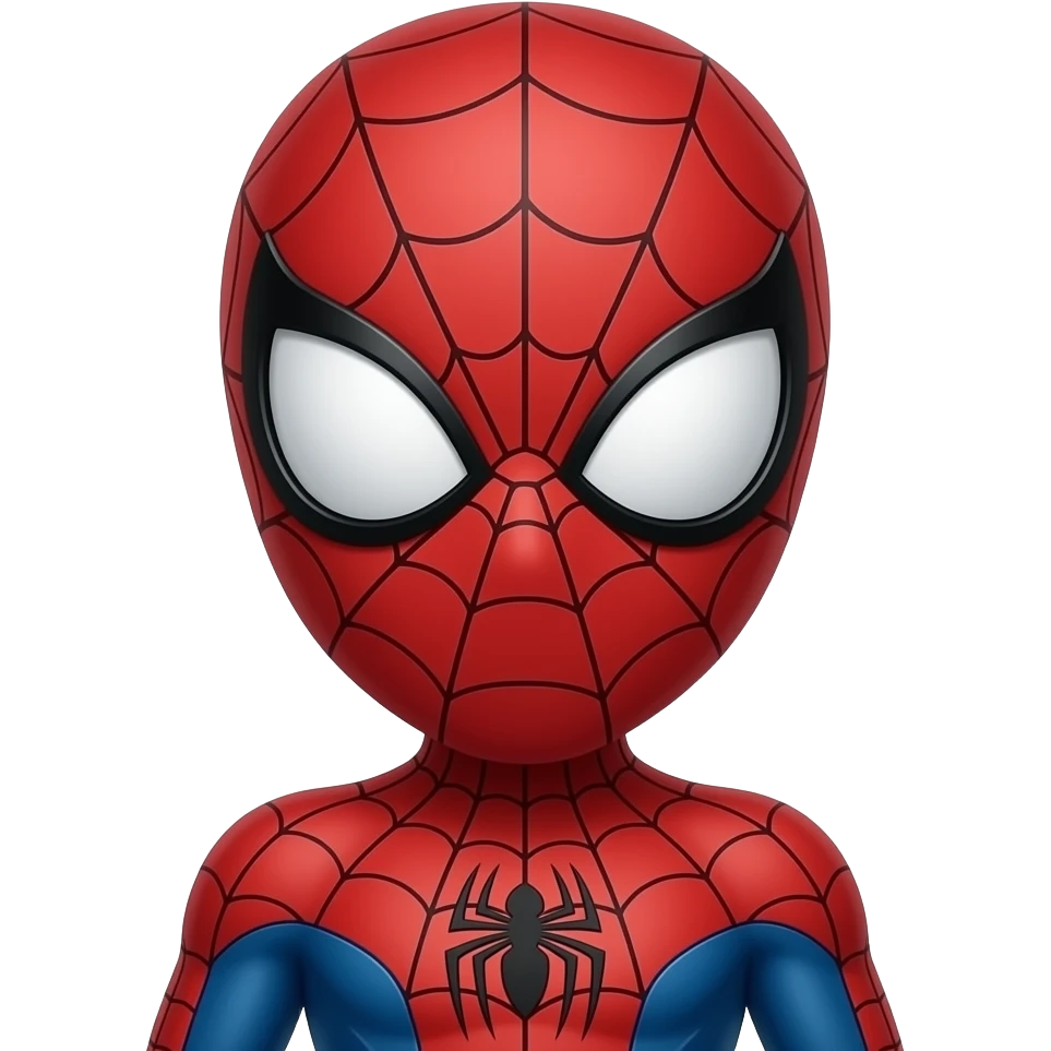 spidey man sleep emoji