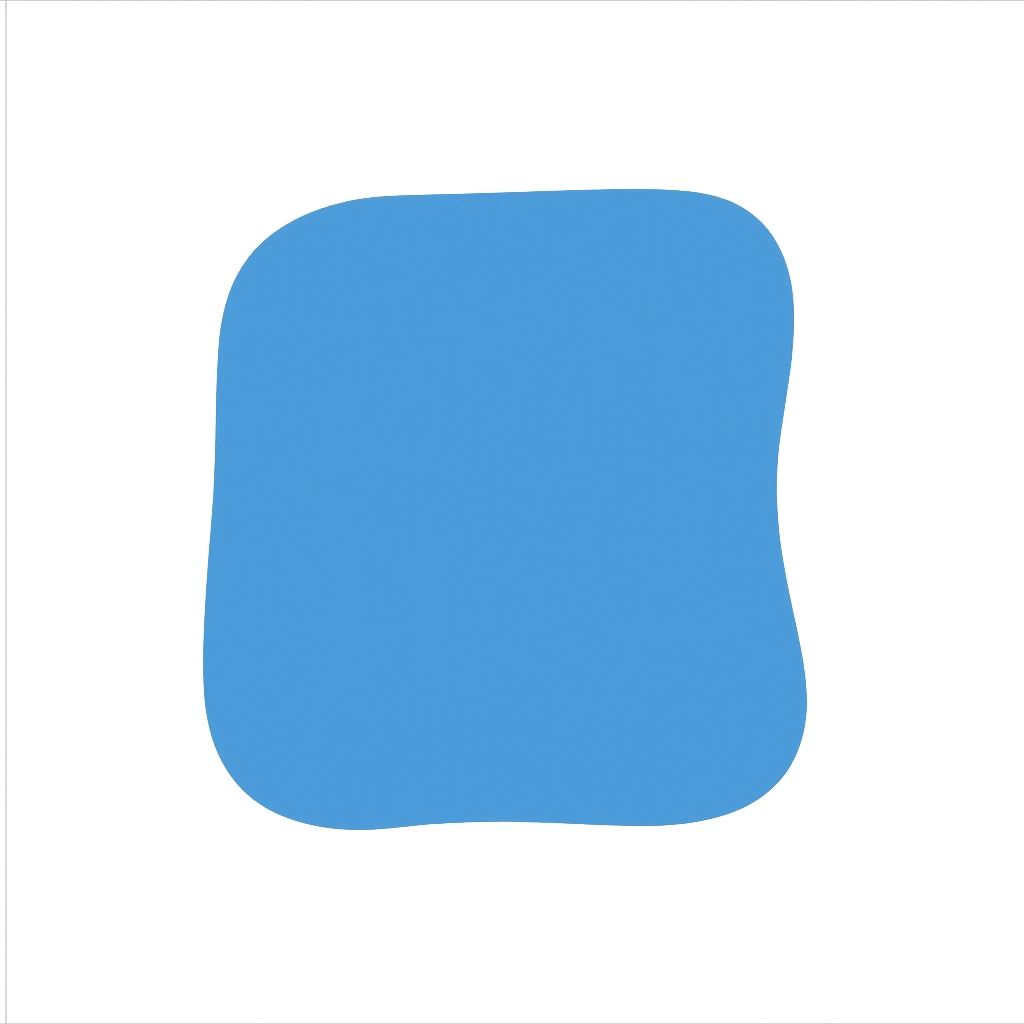 blue object emoji