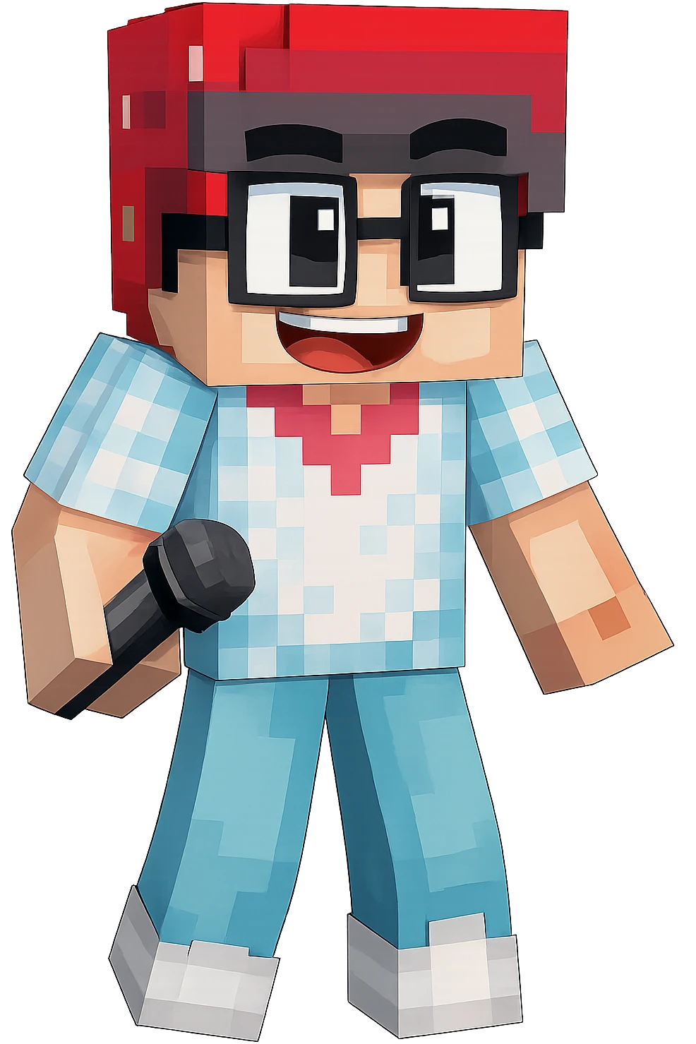 Extract every character from the picture. So i need total 5 images of the character including the clothes and accessories they are wearing, and place on a transparent background. Keep the original style and appearance exactly the same. and separately give me the each character picture. There is 3 character in this image. so you have to create 3 imaehgs

 emoji