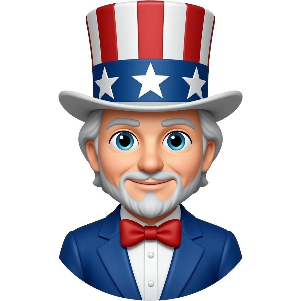 Uncle Sam from Holiday Characters emoji