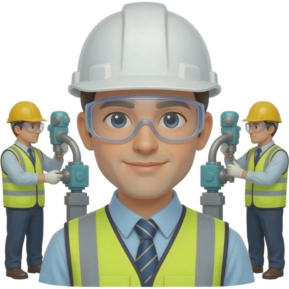 team lider for machinin operator where is their protecxt equipments emoji