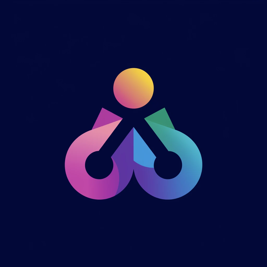 make a colorful logo of "Ideogram V2a" emoji