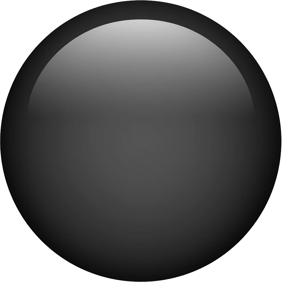 black circle emoji