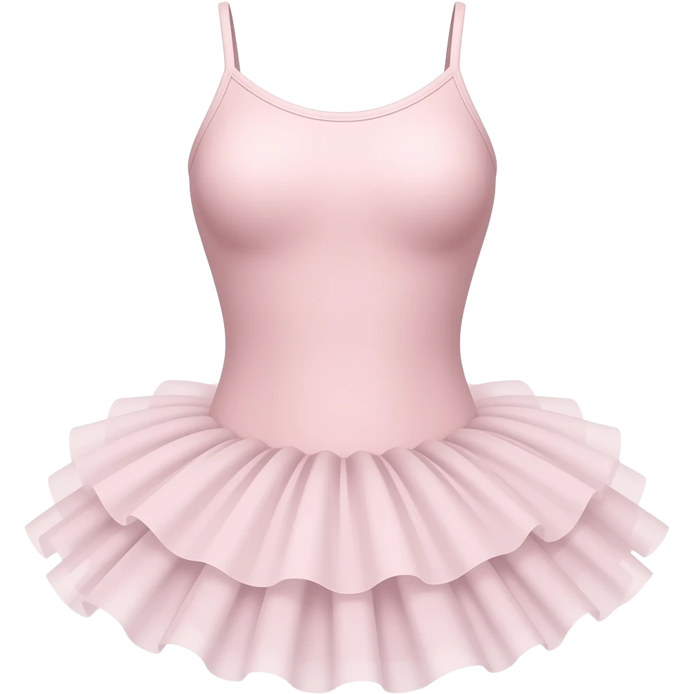 Light pink Ballet leotard emoji