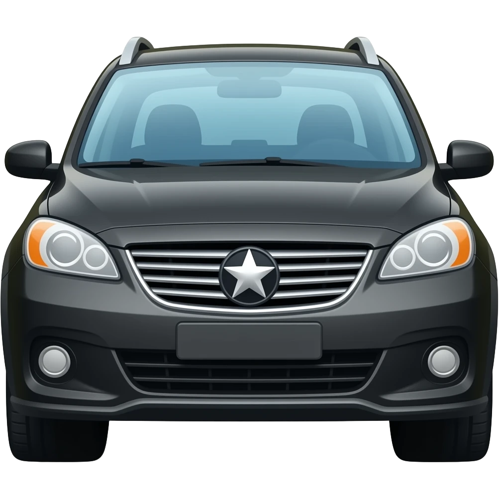 remove the black car from tis emoji