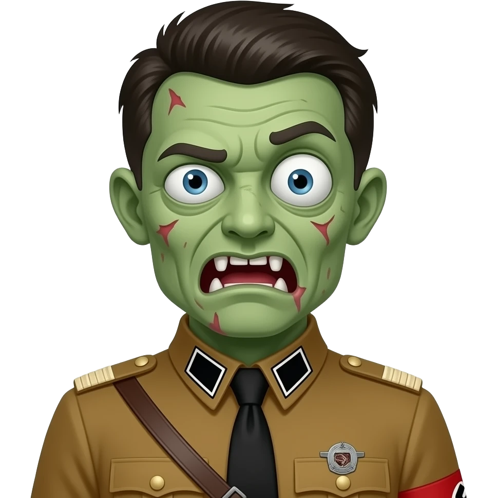Nazi zombie emoji