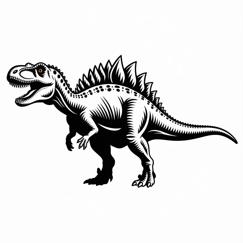 Mosasaurus icon black silhouette emoji