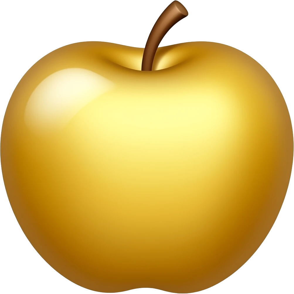 golden apple emoji