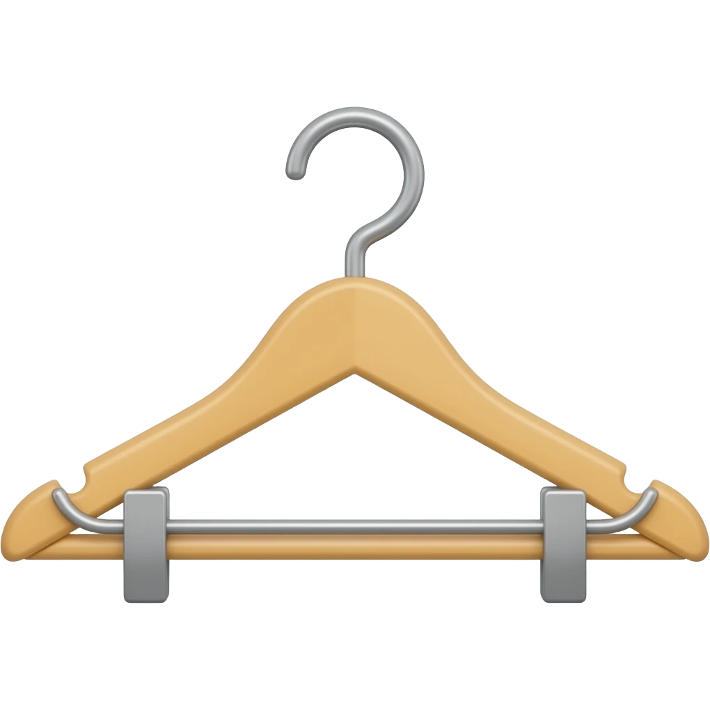 Clothes hanger emoji