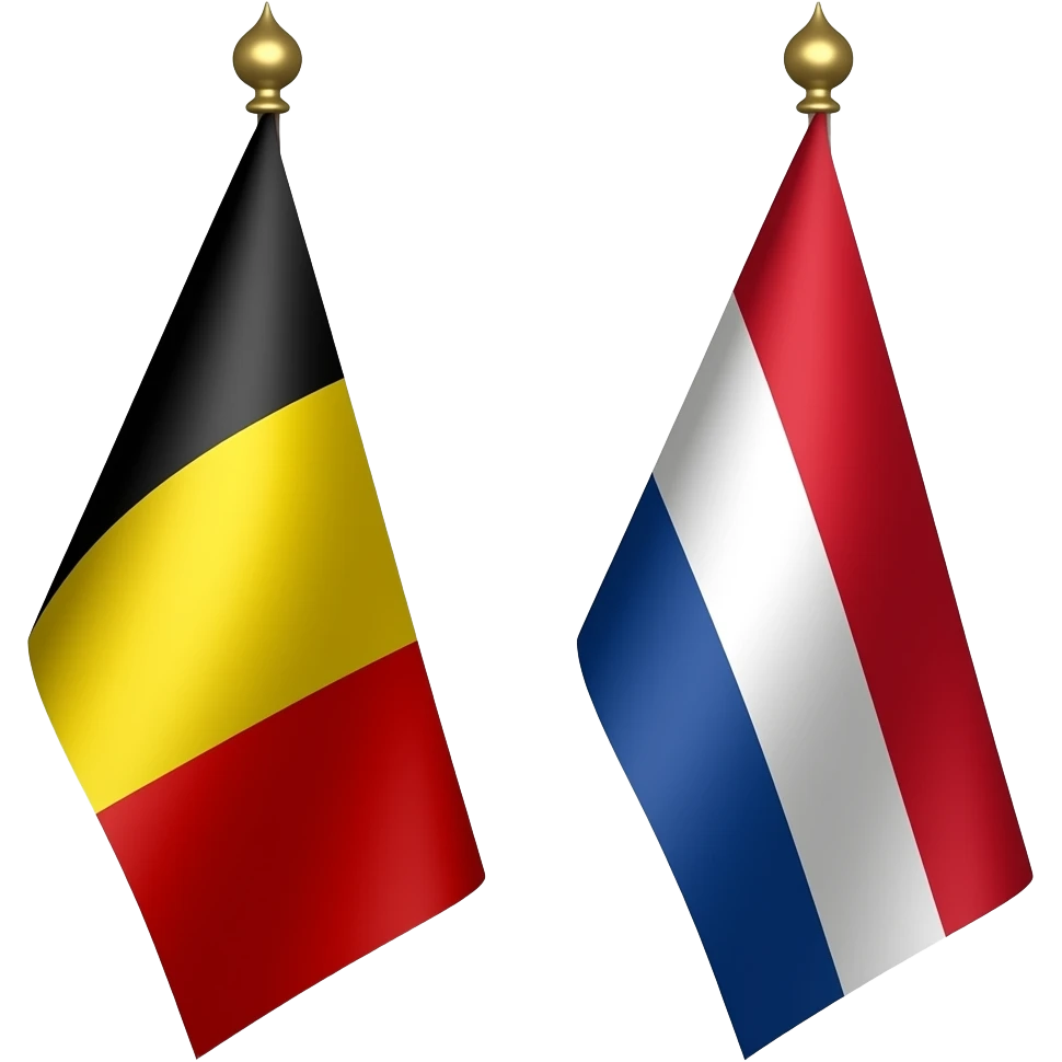 belgium netherlands flag emoji