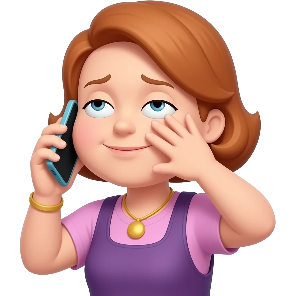 Lois From Family Guy Turns Shaking Face 15.0 Phone Emoji 1.0 emoji