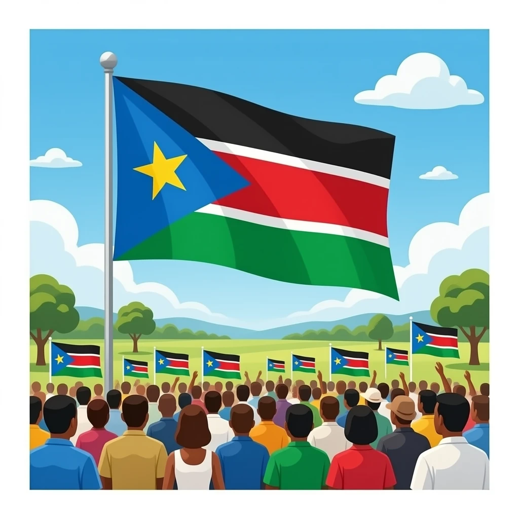 Независимость: 9 июля 2011  SOUTH SUDAN emoji