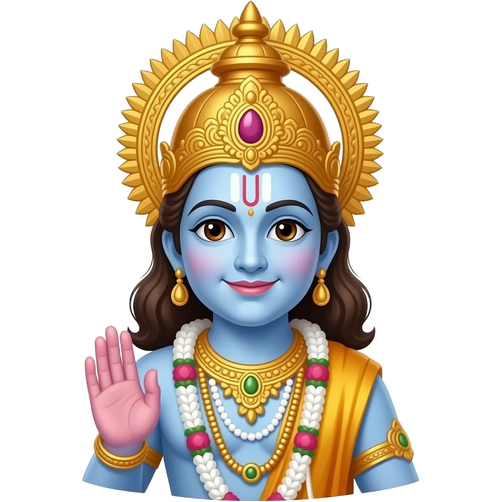 Shrikrishna god emoji emoji