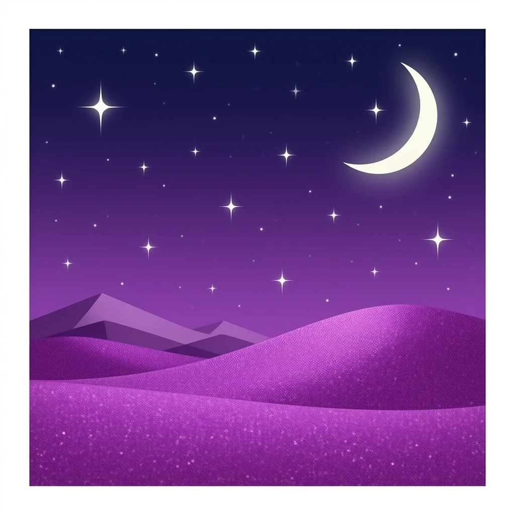 ✨many sparkling stars magenta glitter emoji