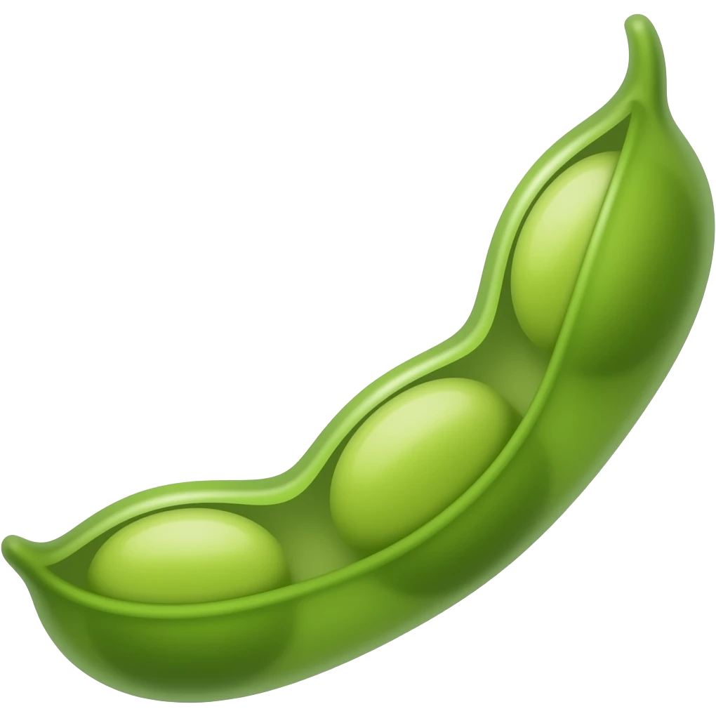 broad bean emoji