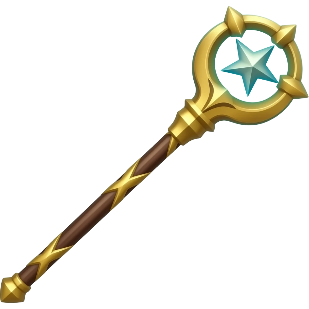 magic staff emoji