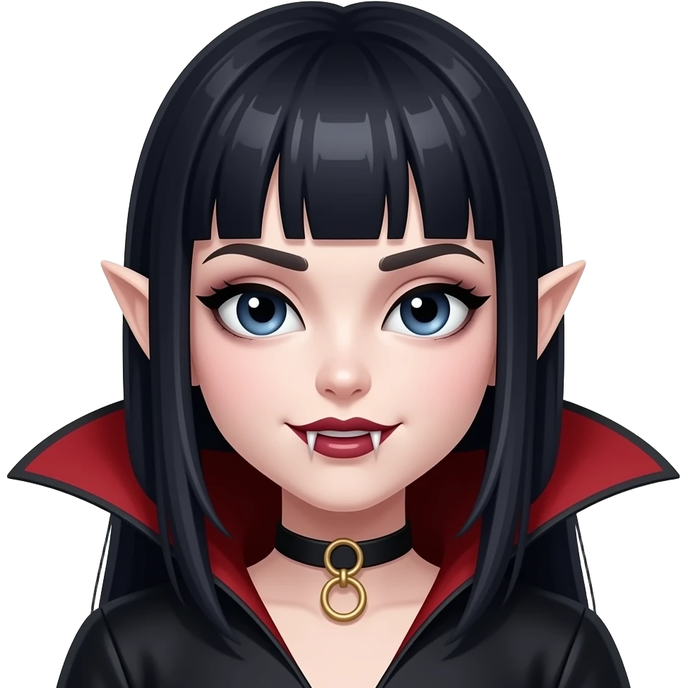 vampire girl emoji