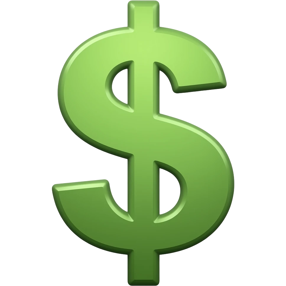 GREEN DOLAR SIGN emoji