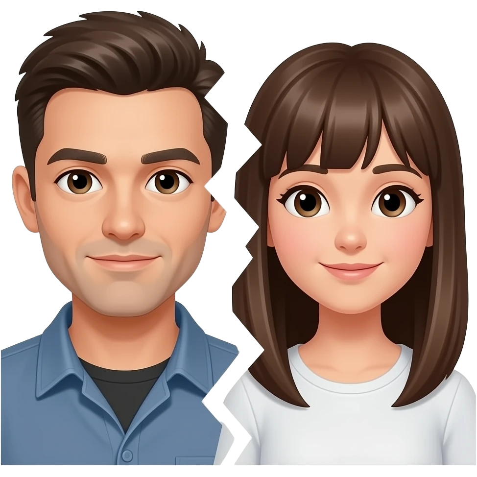 Broken relationship emoji