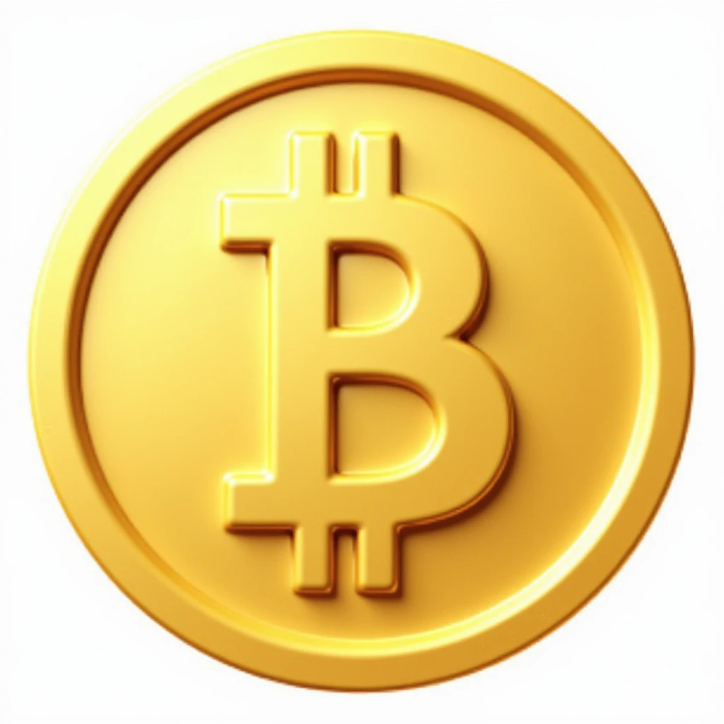 gold coin, realistic style, transparent background emoji