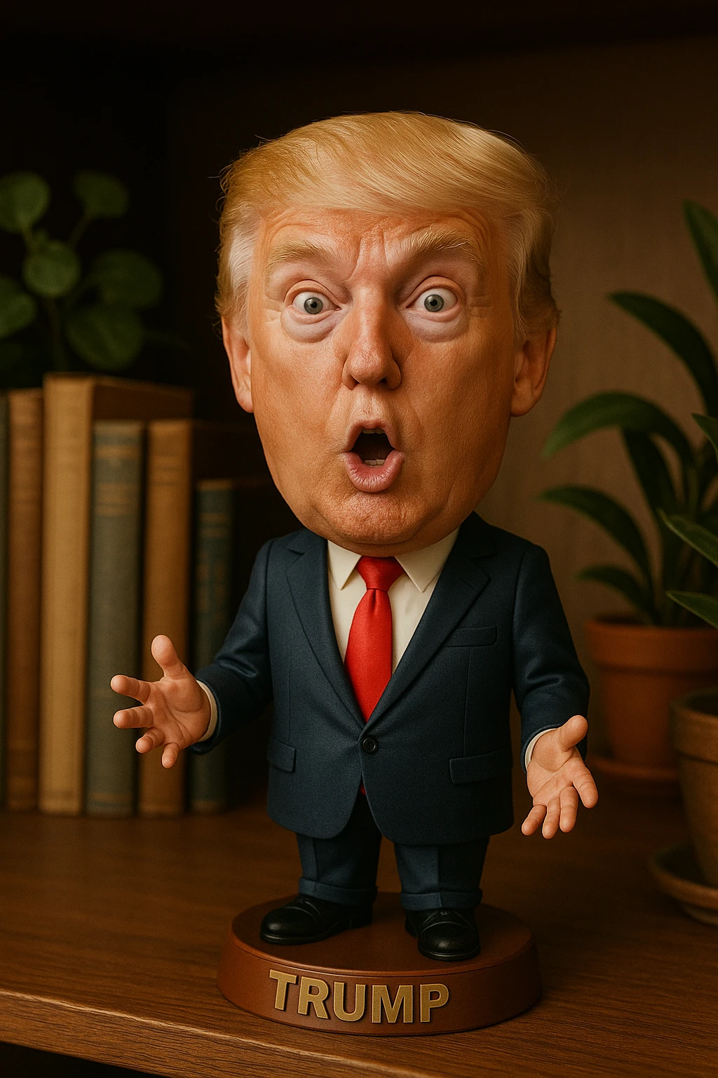 Surprised Donald Trump emoji