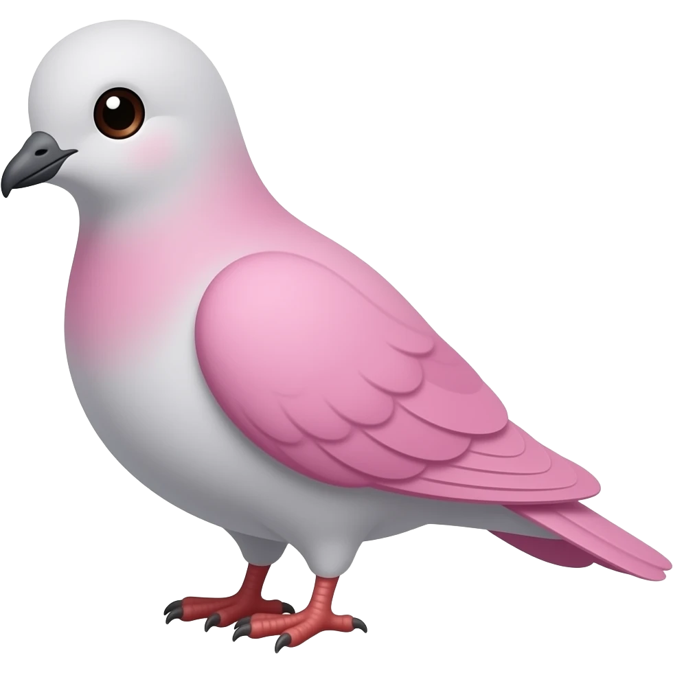 🕊 make this pink emoji