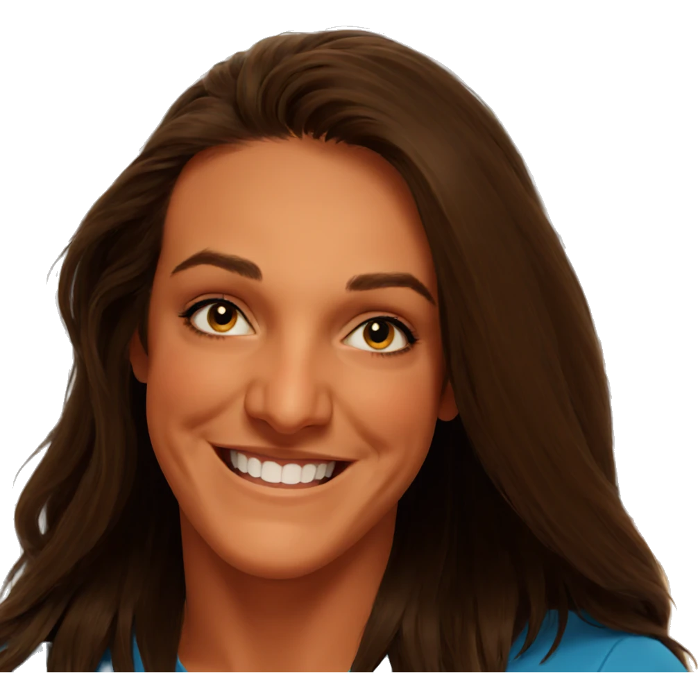 smiling boy with long hair emoji