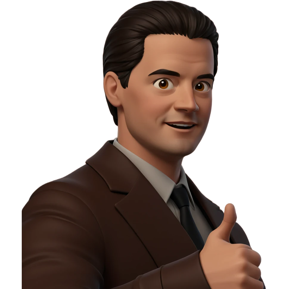 thumbs up from the viewer emoji