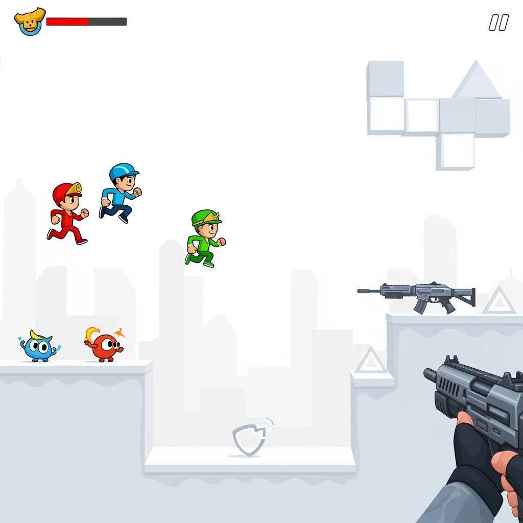 Game white background emoji