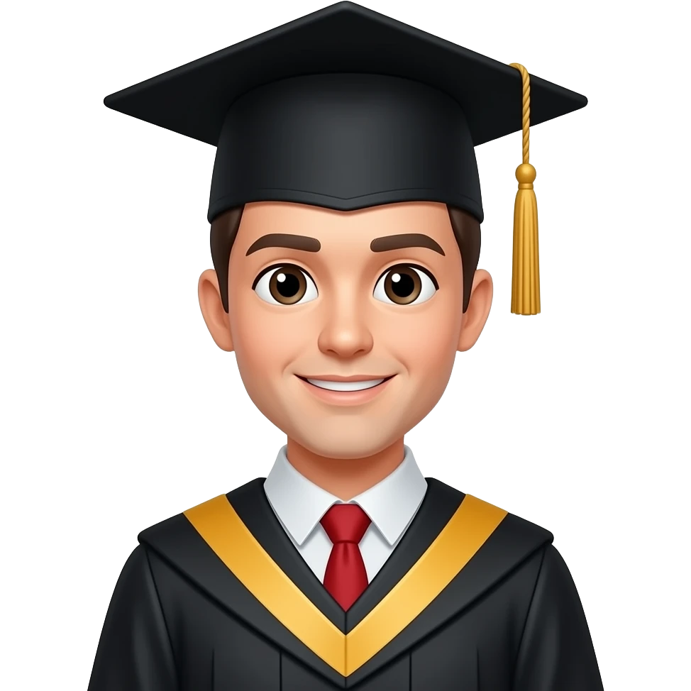 Academy graduate emoji