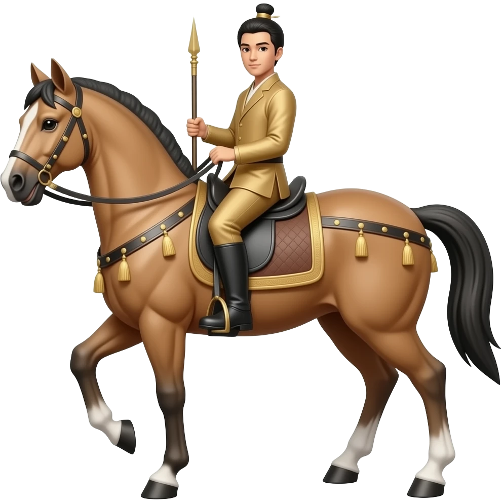 Patung kuda arjuna wijaya emoji