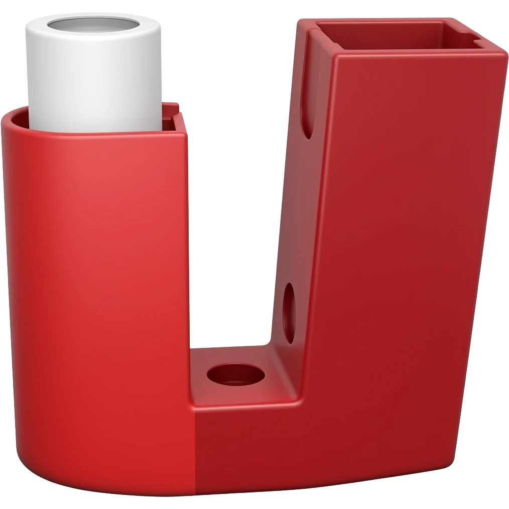 I want a little red inhaler  with the little button pump at the top emoji