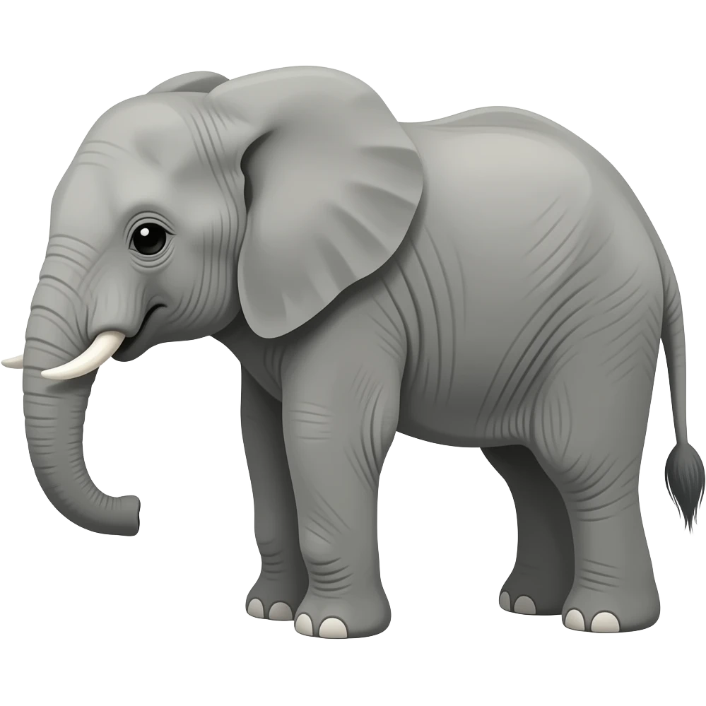 Elephant calf emoji