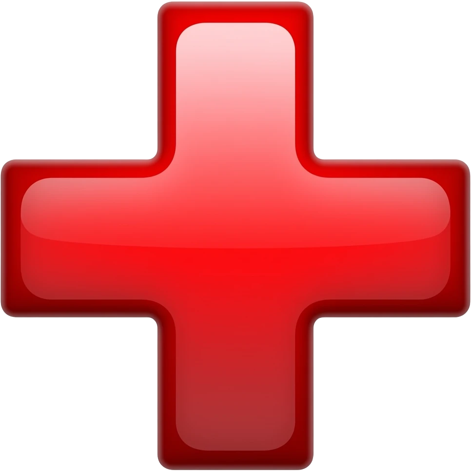 Red Cross emoji