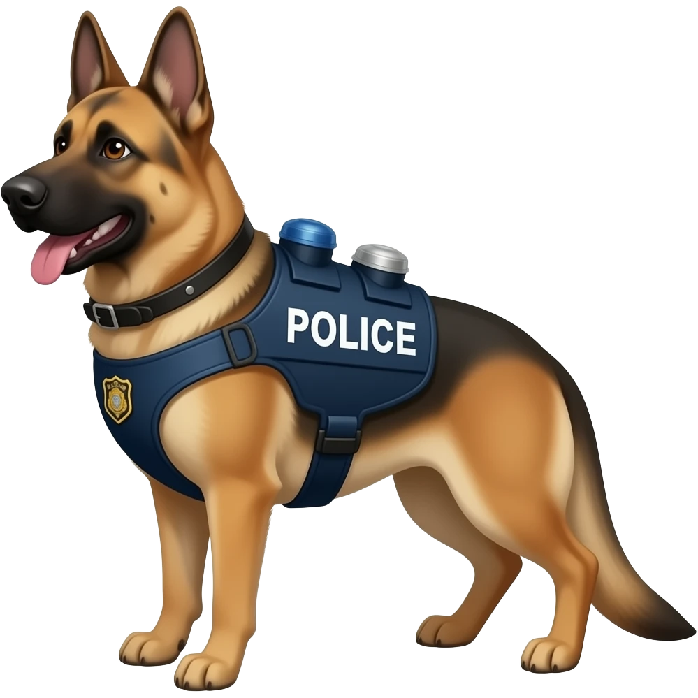 Police K9 Unit emoji