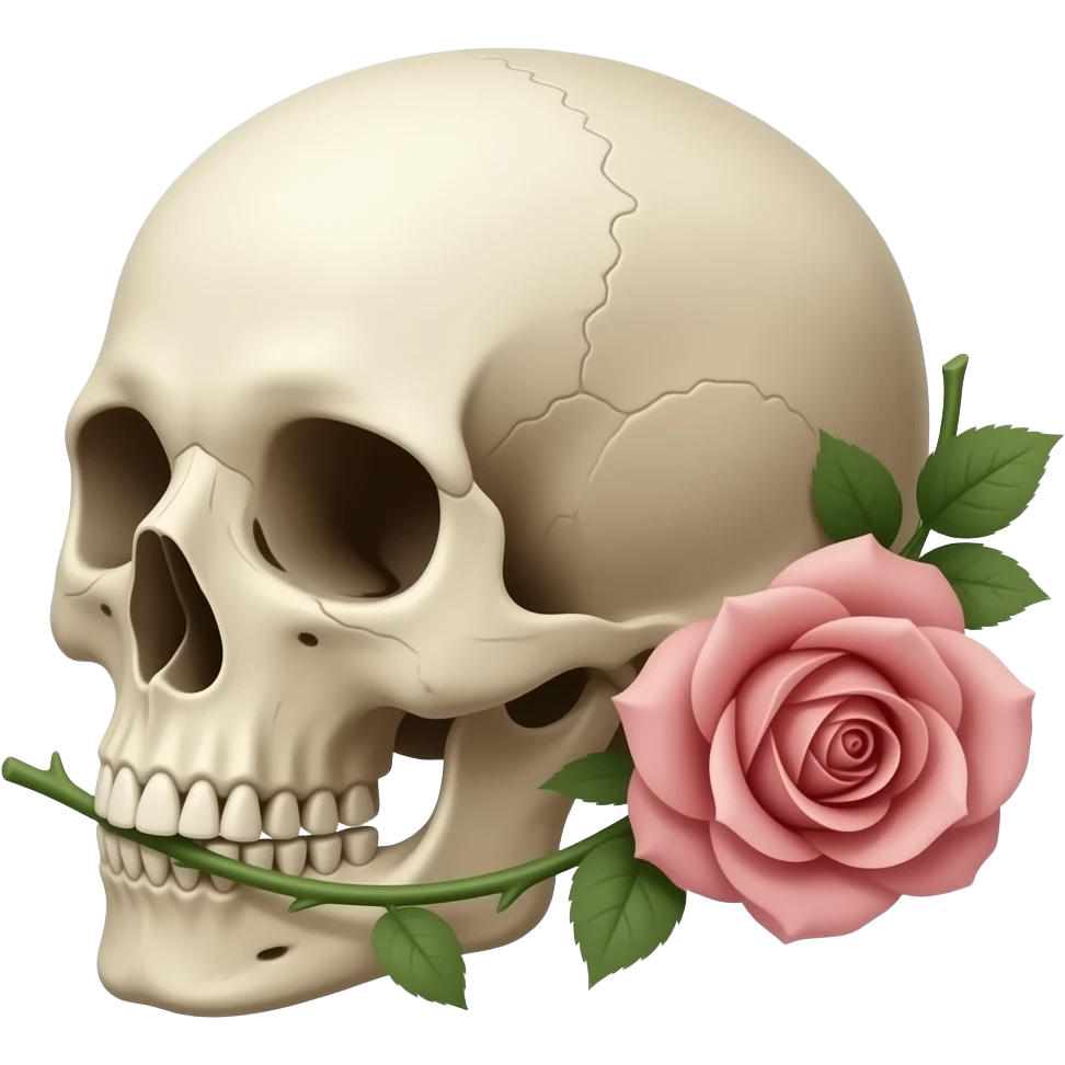 Death and love together emoji