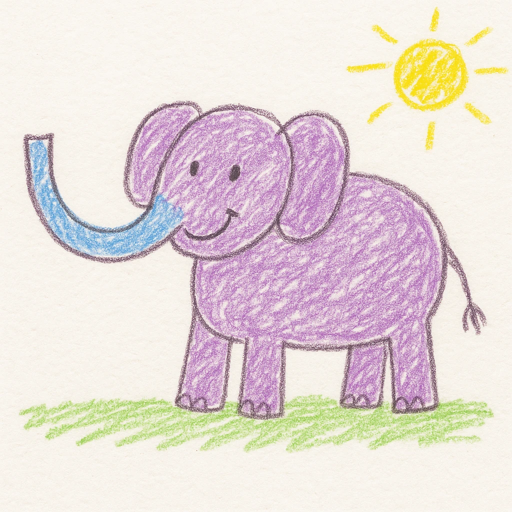 Elephant emoji
