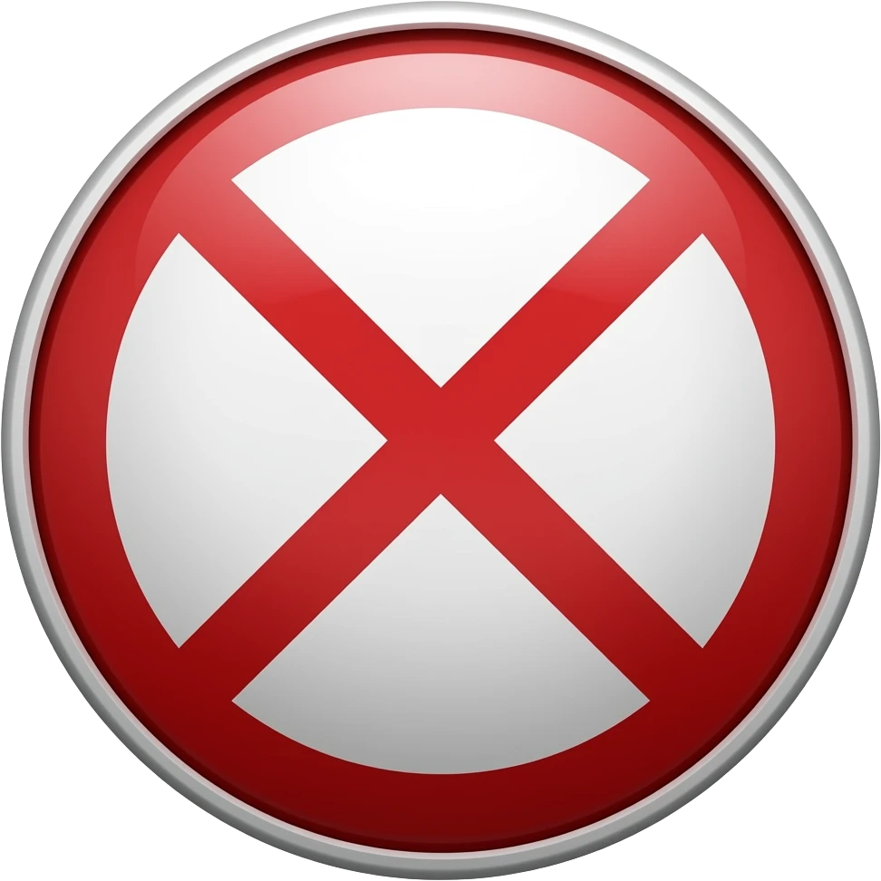 I hate brainrot sign emoji