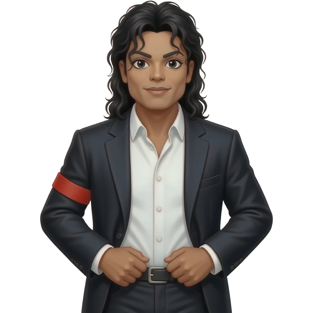 Michael Jackson greift sich in den Schritt emoji