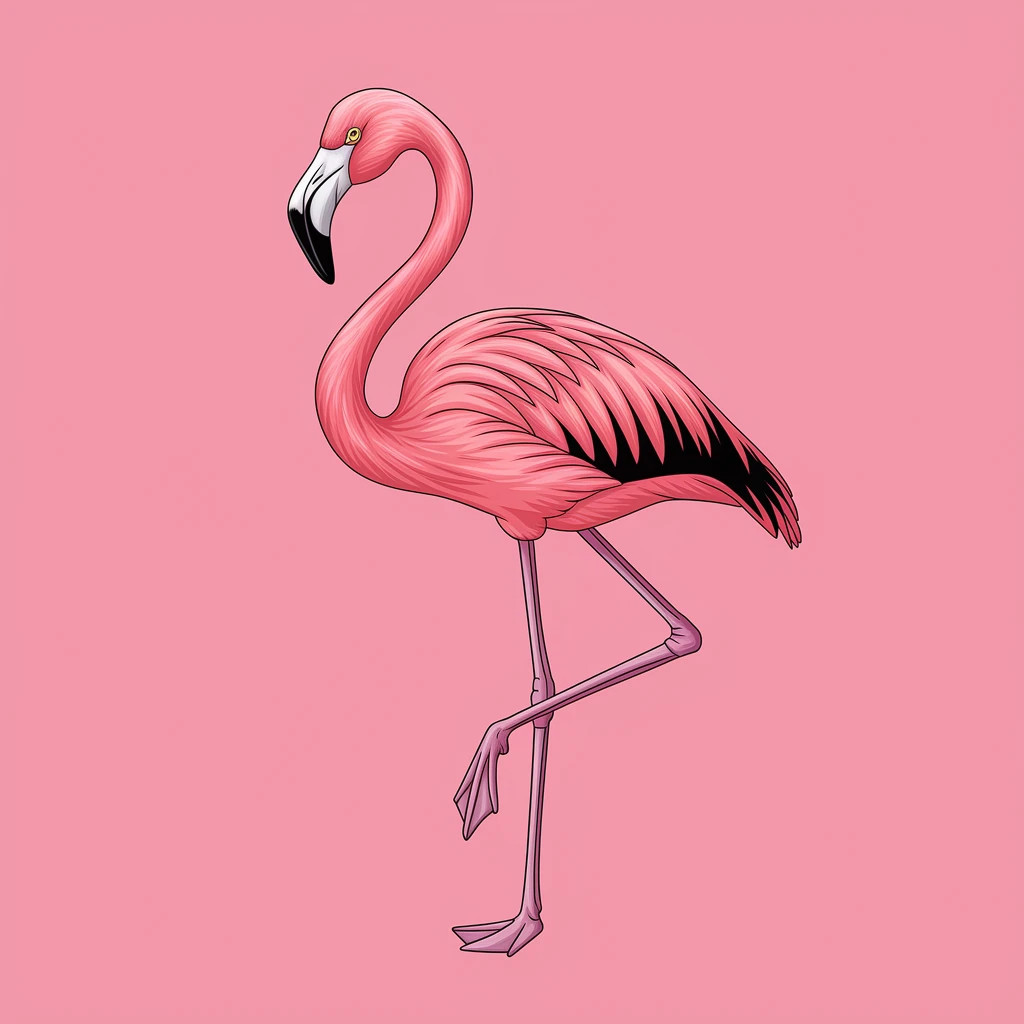 Flamingo emoji