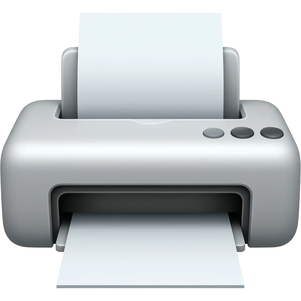 Принтер emoji