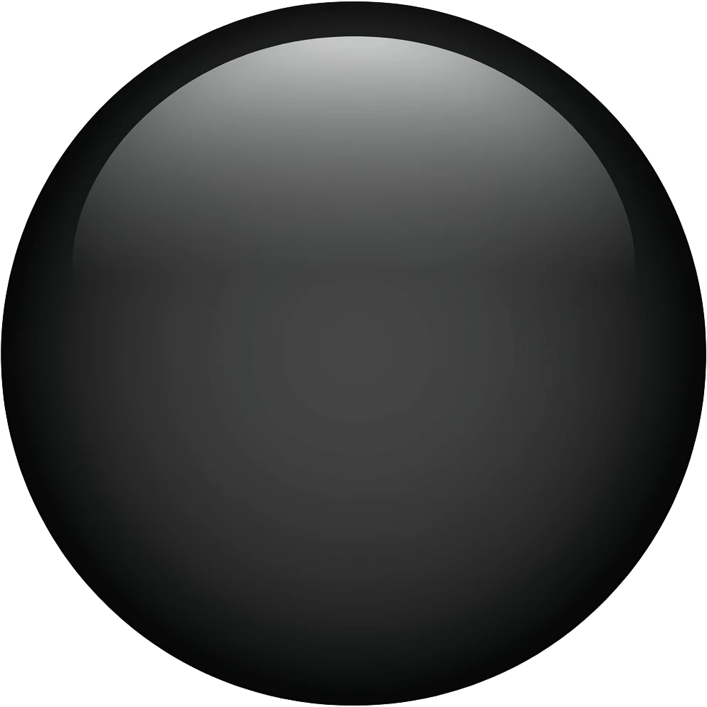 black circle emoji